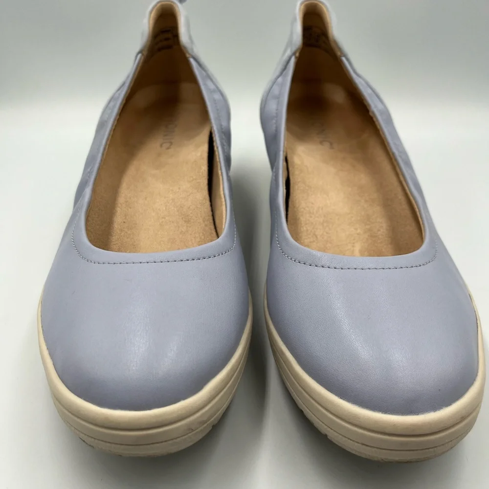 Vionic Women's Soft Blue Jacey Wedge Size 9 - Picture 2 of 14